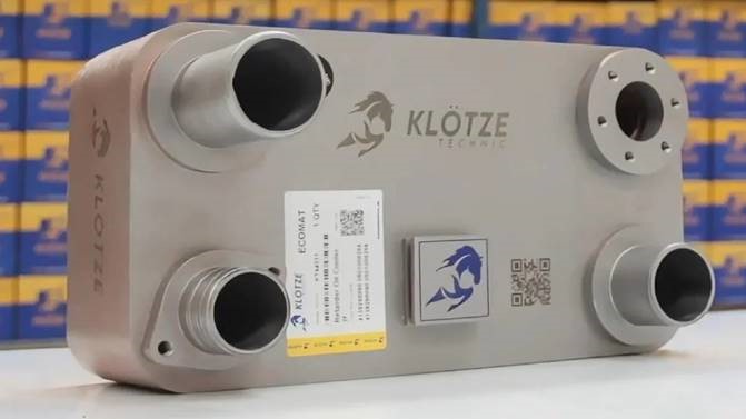 ZF ECOMAT Retarder Oil Cooler 4139298090 ,0501008286 , 4139298090 ,0501008286 ,1674074 ,1747970, 4139298090 ,0501008286 , 4139298090 ,0501008286 ,1674074 ,1747970 || Klötze Technic Automotive Air Brake Systems